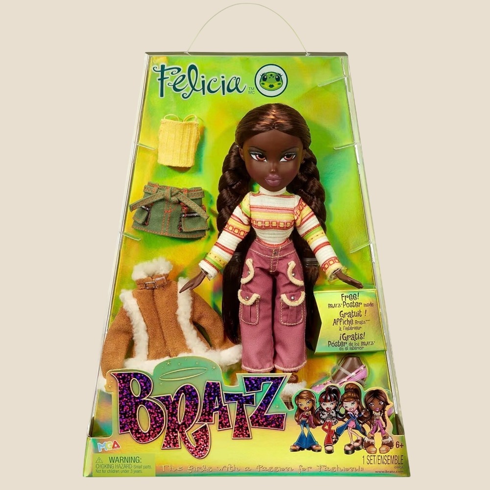 Bratz Felicia The Bratz Pack 10in Fashion Doll Unopened w/ Outfit